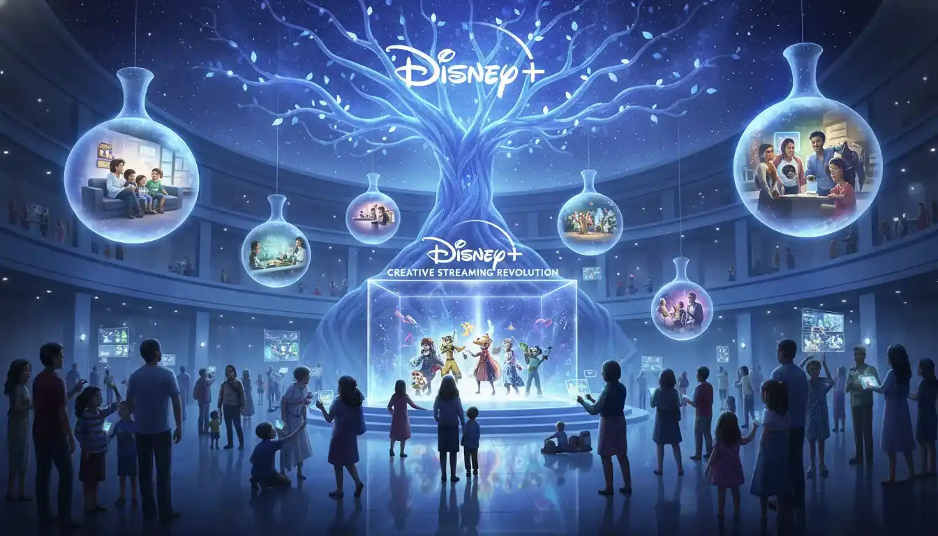 Disney Plus creative streaming revolution realized—families, schools, and fans sharing, learning, and celebrating new stories together.
