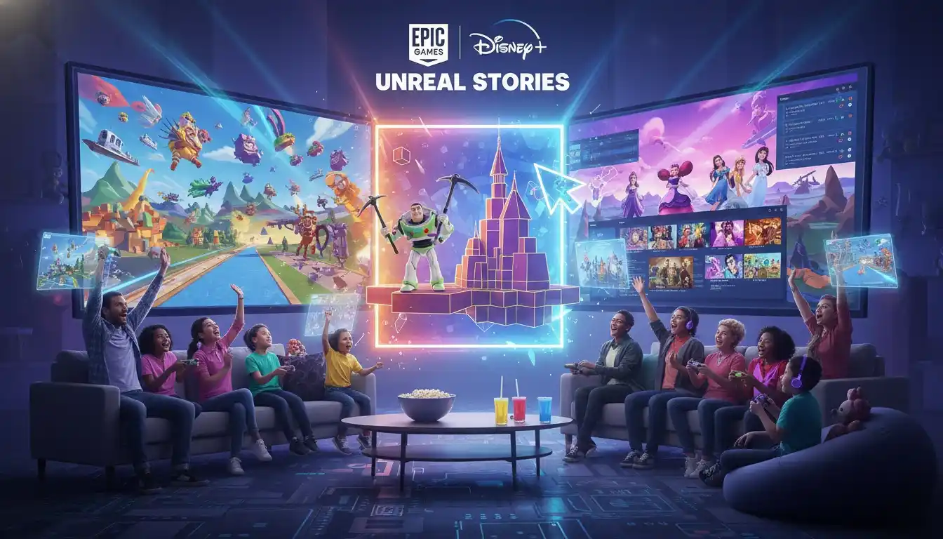 Epic Games and Disney Plus partnership—a vibrant crossover of gaming and user-generated Disney storytelling.
