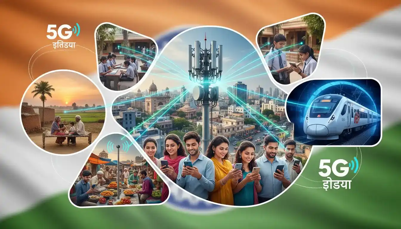 5G connectivity revolution with best midrange 5G phones under 20000 2025 in India.