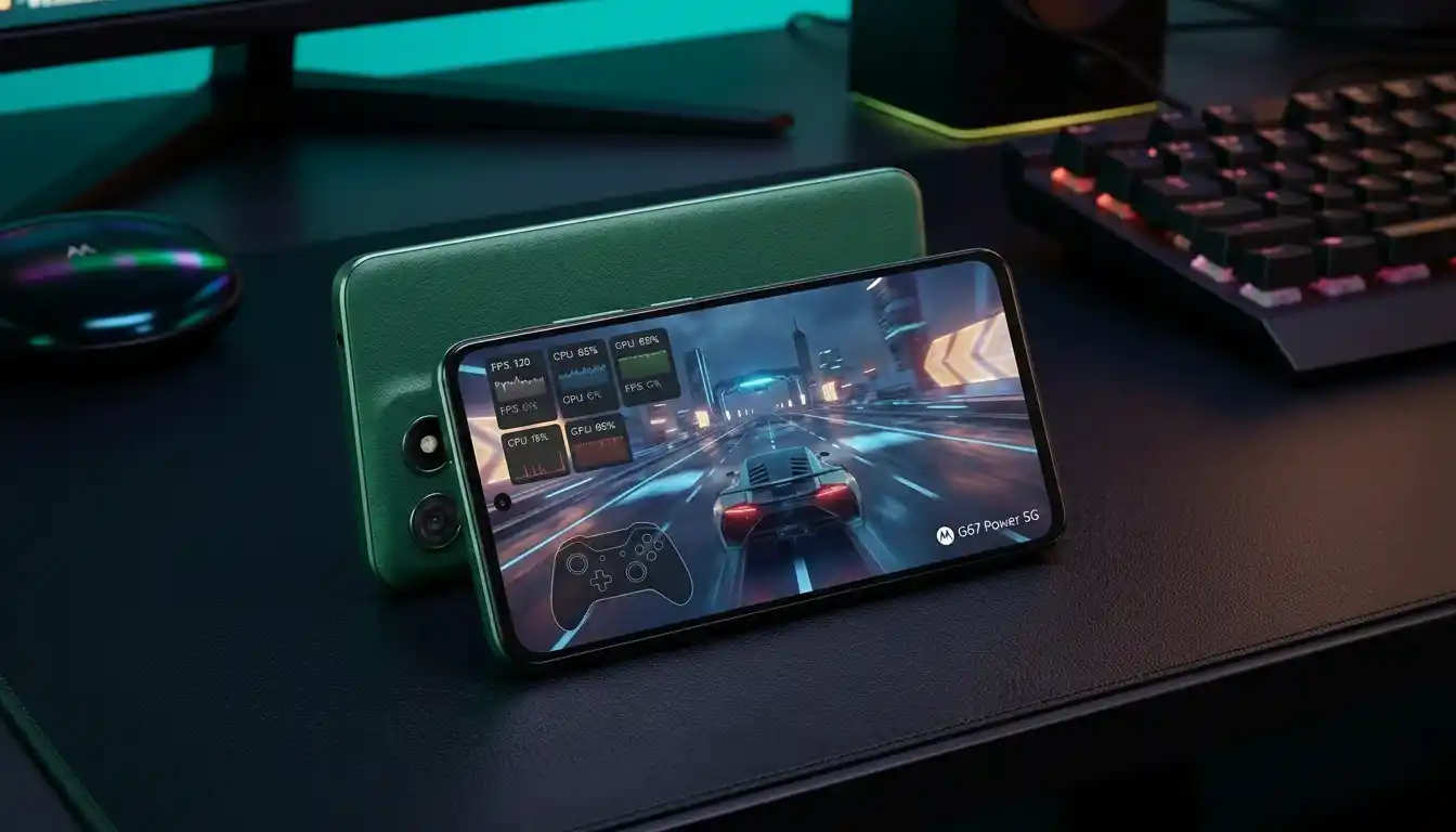 Snapdragon power and gaming mastery in Motorola Moto G67 Power 5G for 2025 budgets.