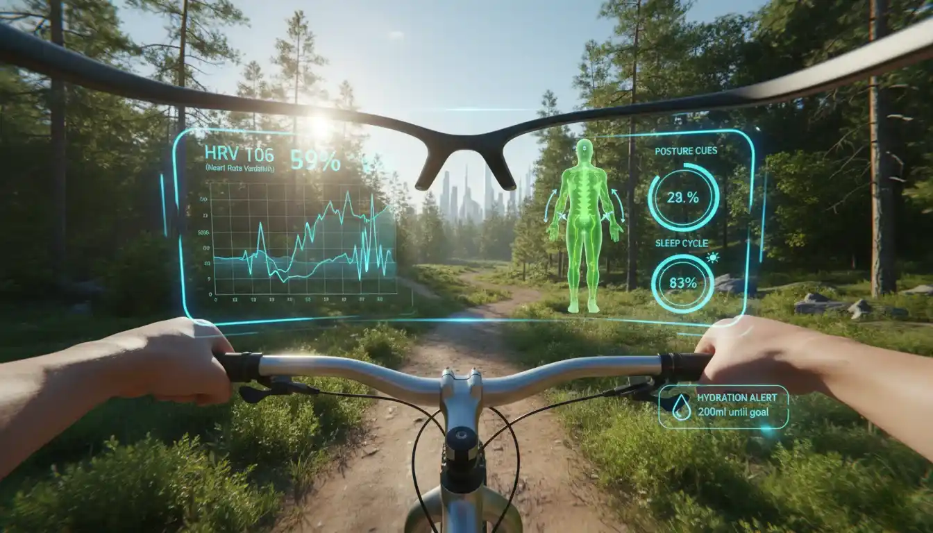 Advanced health and wellness tracking features in AI smart glasses 2026 AR smart glasses.