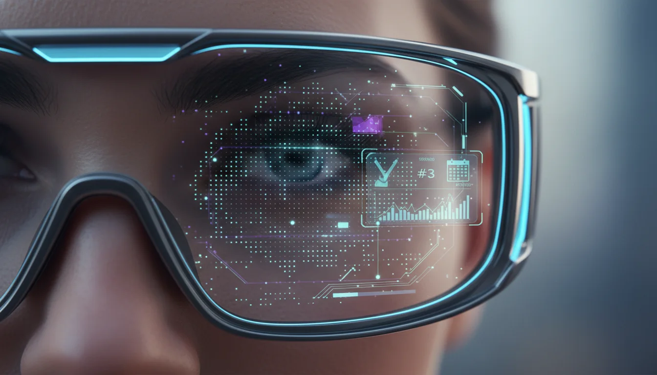 Inside look at AI smart glasses 2026 optical system powering AR smart glasses displays.