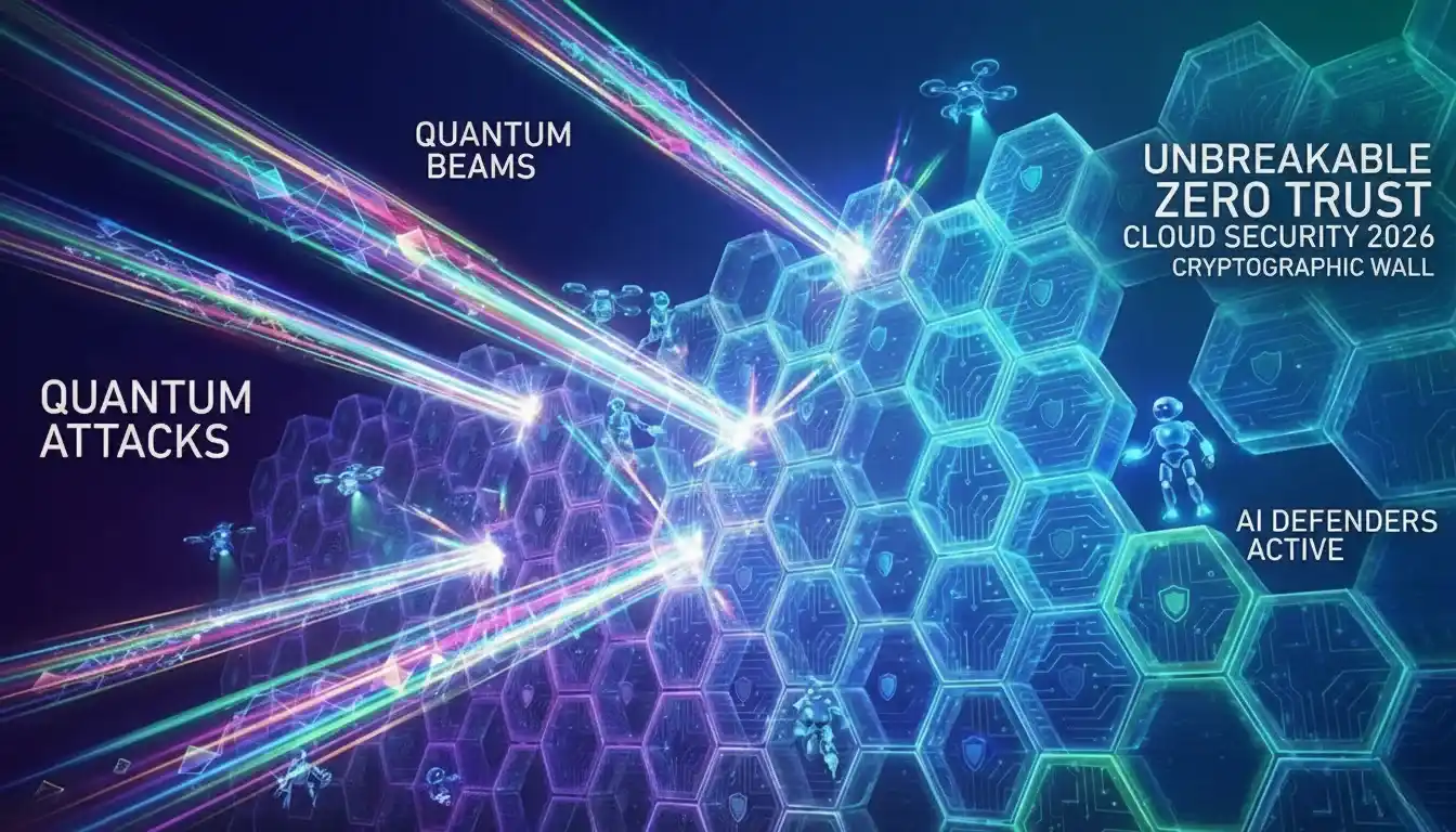 Quantum-ready zero trust cloud security 2026 future trends across zero trust India.